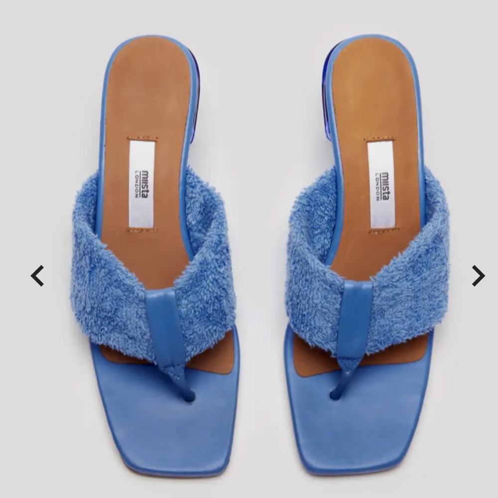Miista Carissa Ocean Towel Sandals NWOT - Picture 2 of 12